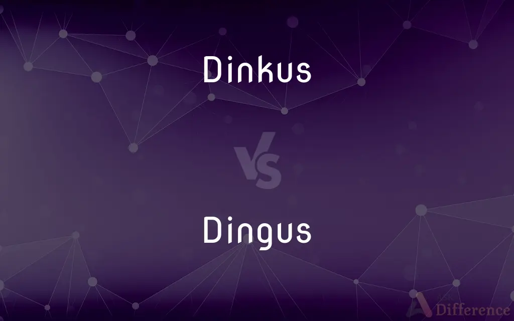 Dinkus vs. Dingus — Which is Correct Spelling?