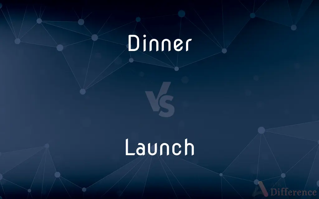 Dinner vs. Launch — What's the Difference?