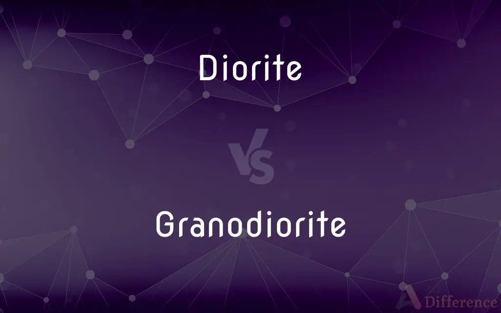 Diorite vs. Granodiorite — What's the Difference?