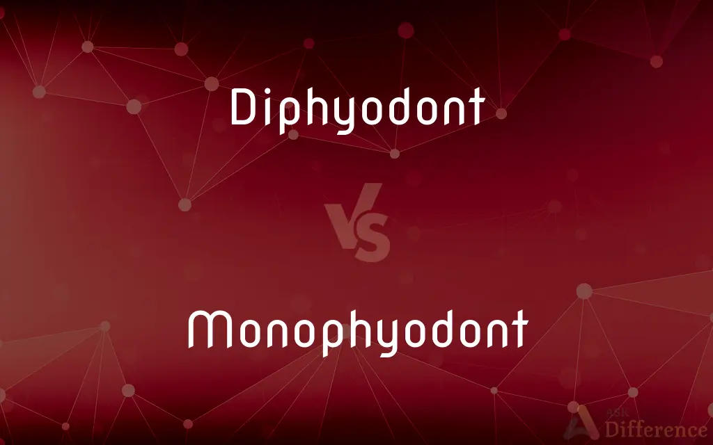 Diphyodont vs. Monophyodont — What's the Difference?