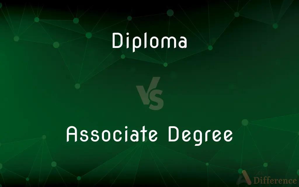 Diploma vs. Associate Degree — What's the Difference?