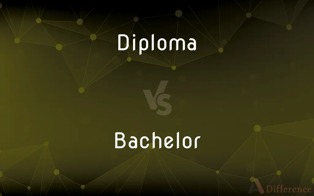 Diploma vs. Bachelor — What's the Difference?