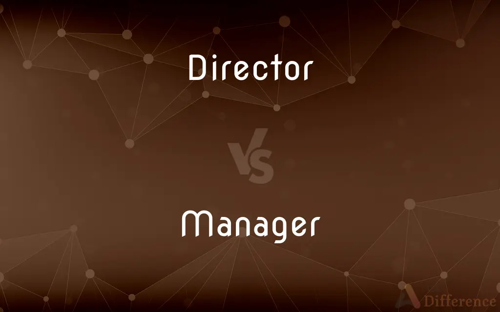 Director vs. Manager — What's the Difference?