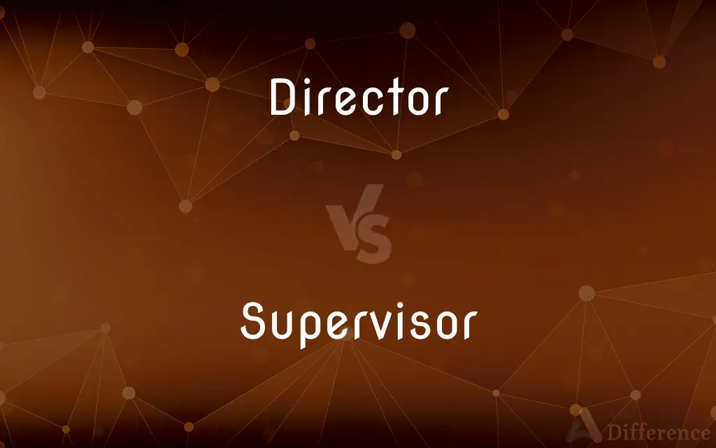 Director vs. Supervisor — What's the Difference?