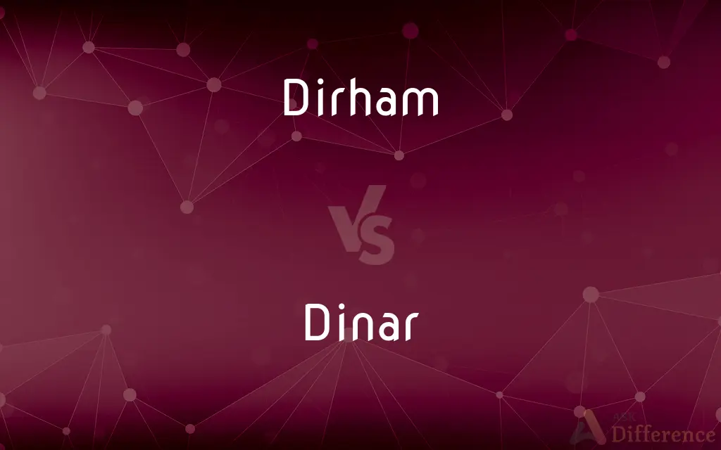 Dirham vs. Dinar — What's the Difference?