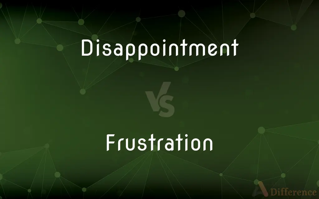 Disappointment vs. Frustration — What's the Difference?