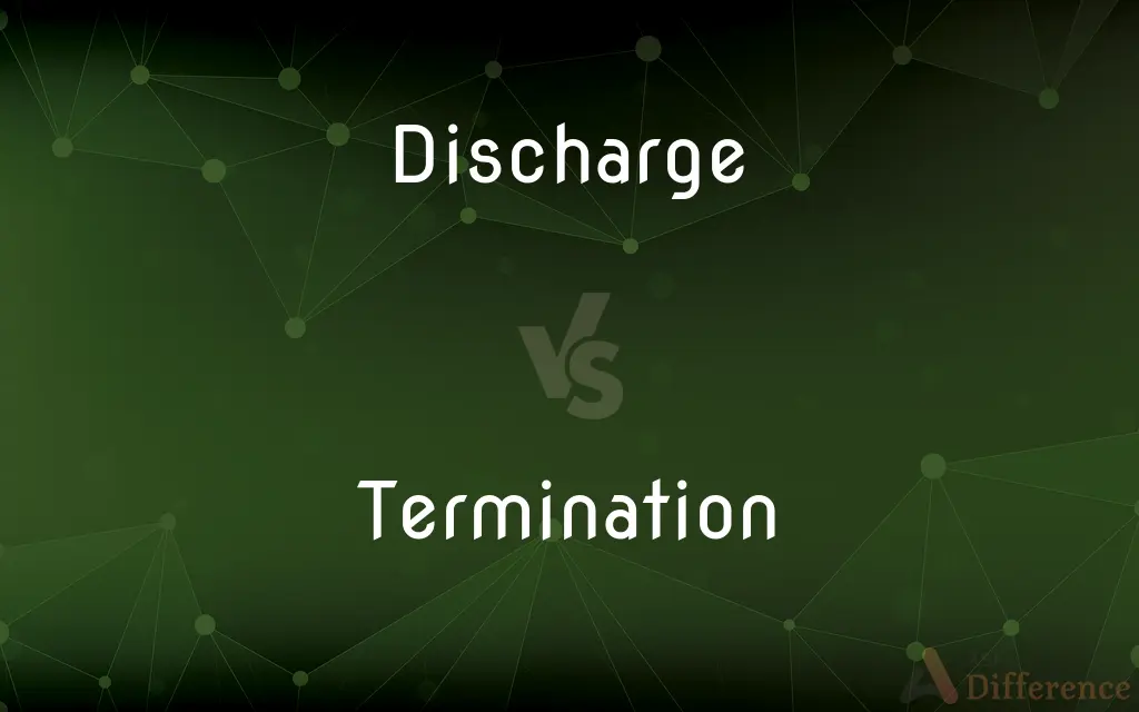 Discharge vs. Termination — What's the Difference?