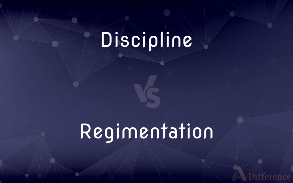 Discipline vs. Regimentation — What's the Difference?