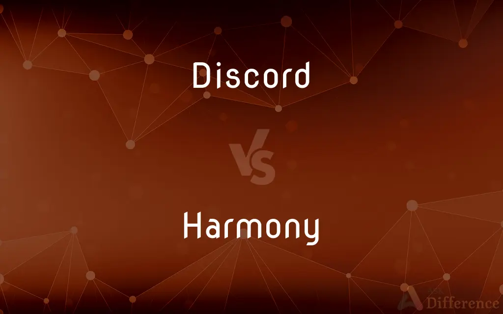 Discord vs. Harmony — What's the Difference?