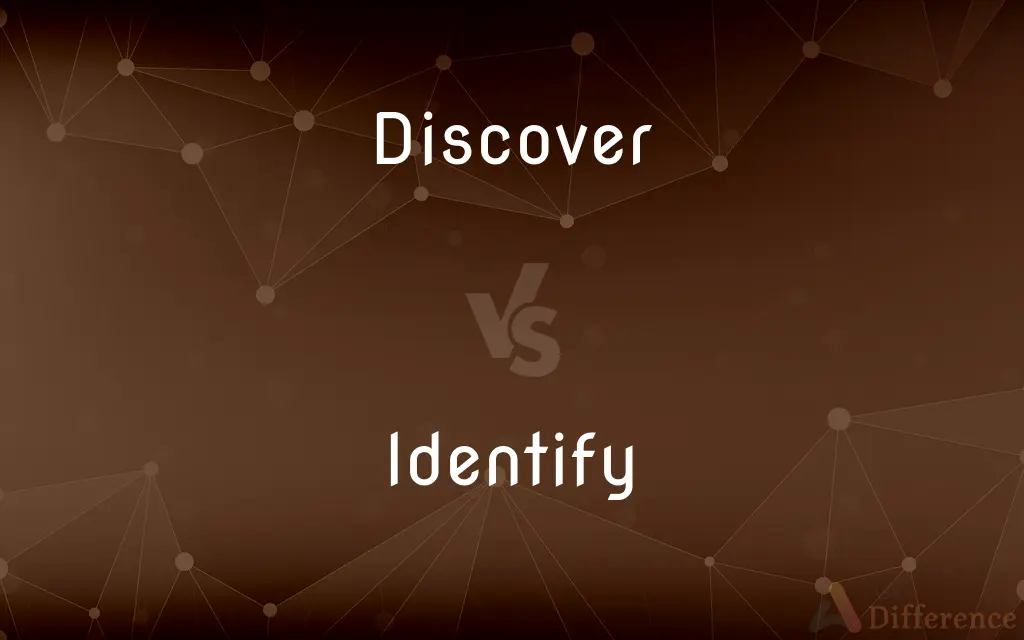 Discover vs. Identify — What's the Difference?