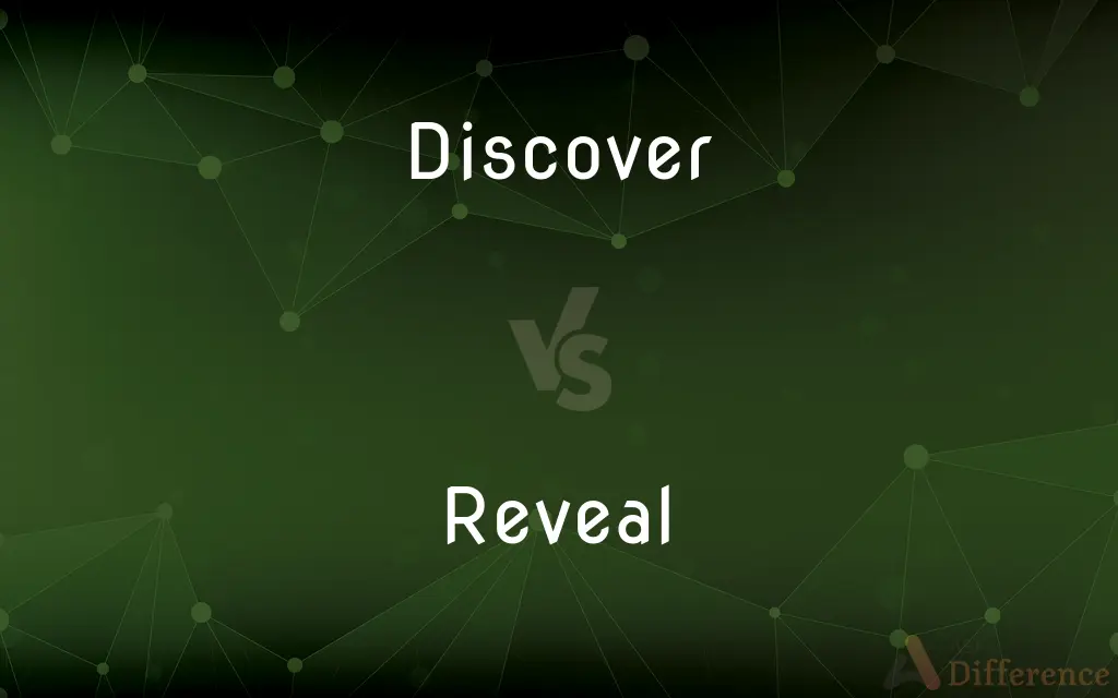 Discover vs. Reveal — What's the Difference?