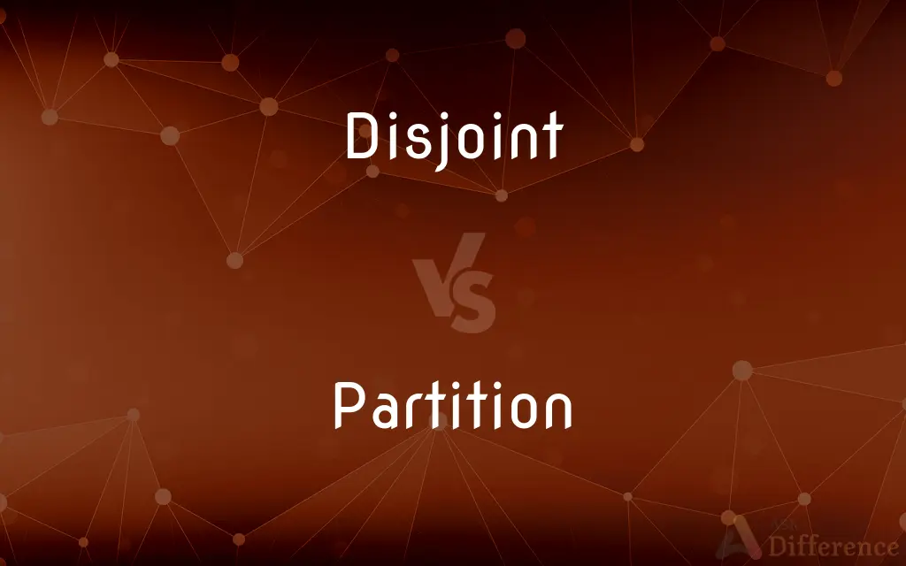 Disjoint vs. Partition — What's the Difference?