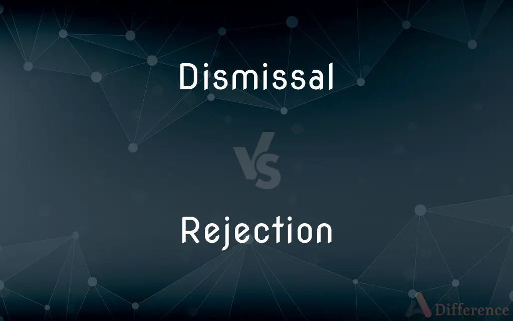 Dismissal vs. Rejection — What's the Difference?
