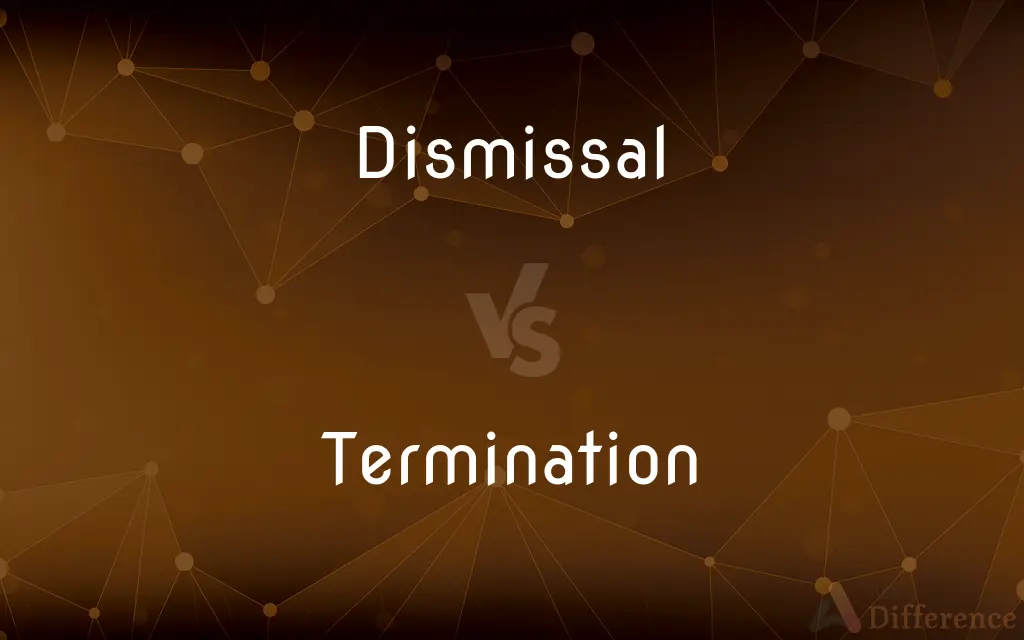 Dismissal vs. Termination — What's the Difference?