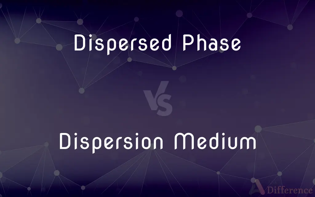 Dispersed Phase vs. Dispersion Medium — What's the Difference?