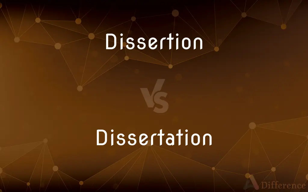 Dissertion vs. Dissertation — Which is Correct Spelling?