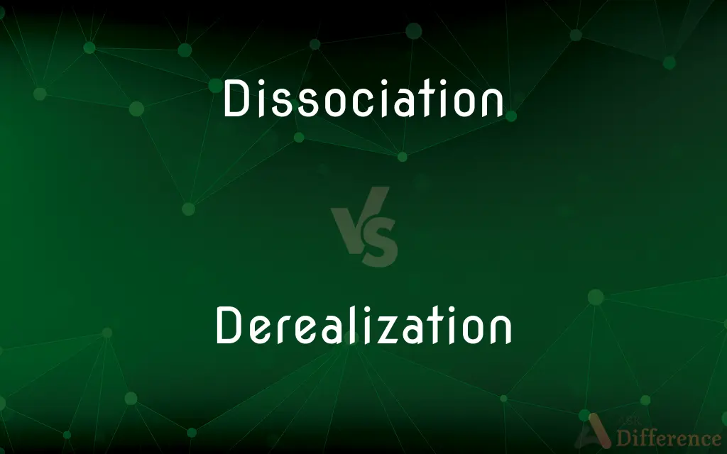 Dissociation vs. Derealization — What's the Difference?