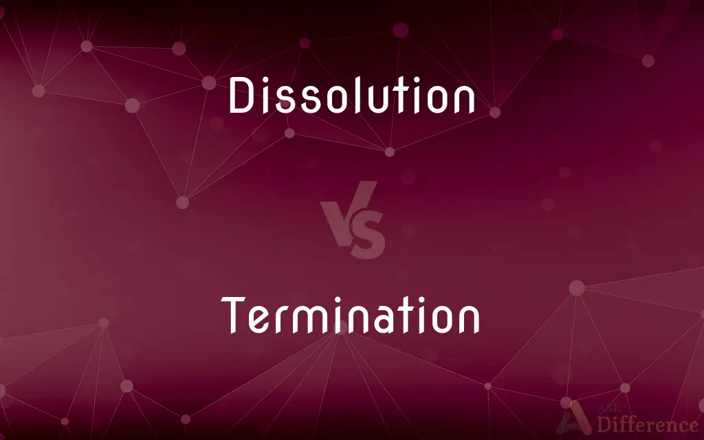 Dissolution vs. Termination — What's the Difference?