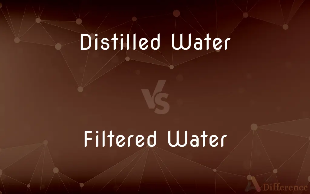 Distilled Water vs. Filtered Water — What's the Difference?
