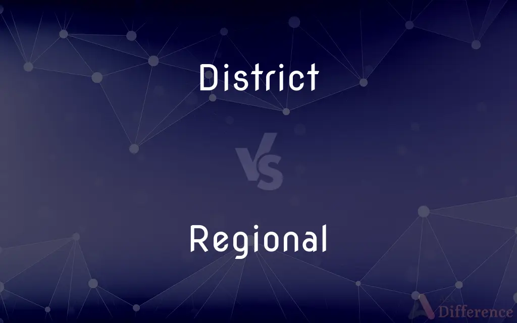 District vs. Regional — What's the Difference?