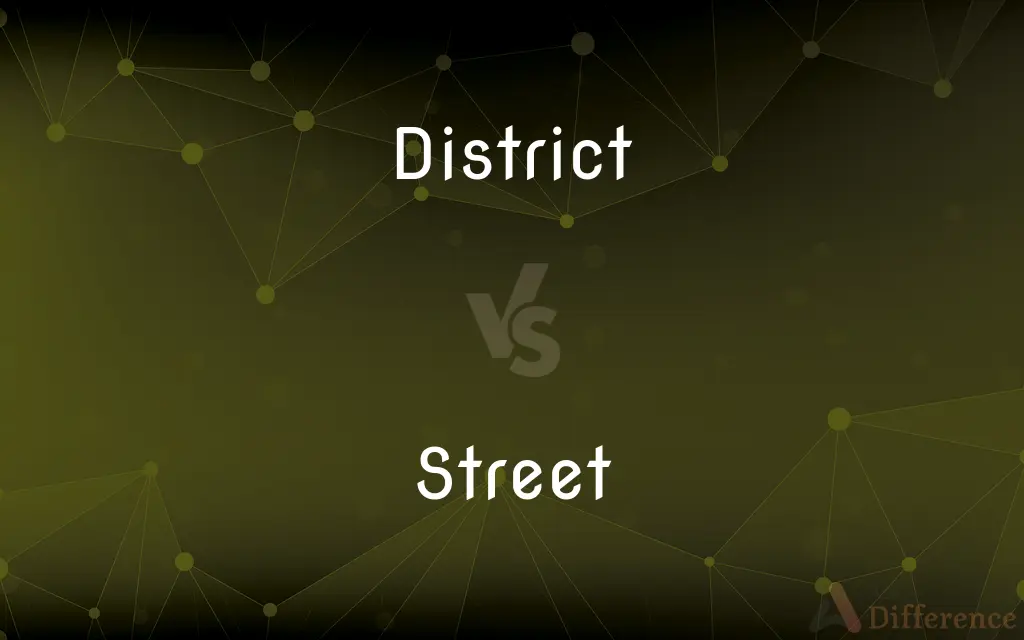 District vs. Street — What's the Difference?