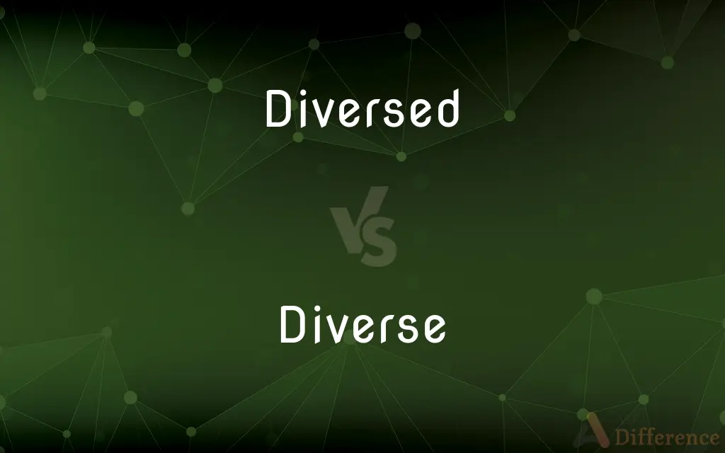 Diversed vs. Diverse — Which is Correct Spelling?