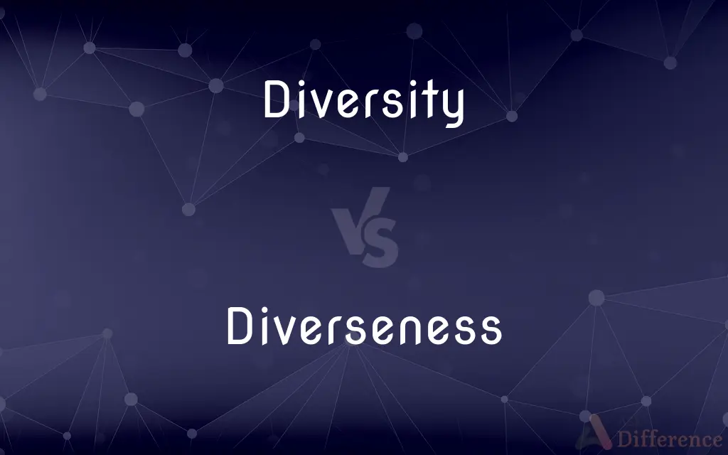 Diversity vs. Diverseness — What's the Difference?