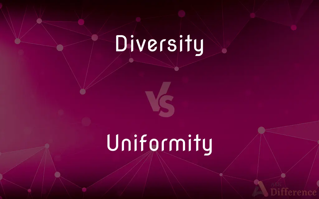 Diversity vs. Uniformity — What's the Difference?