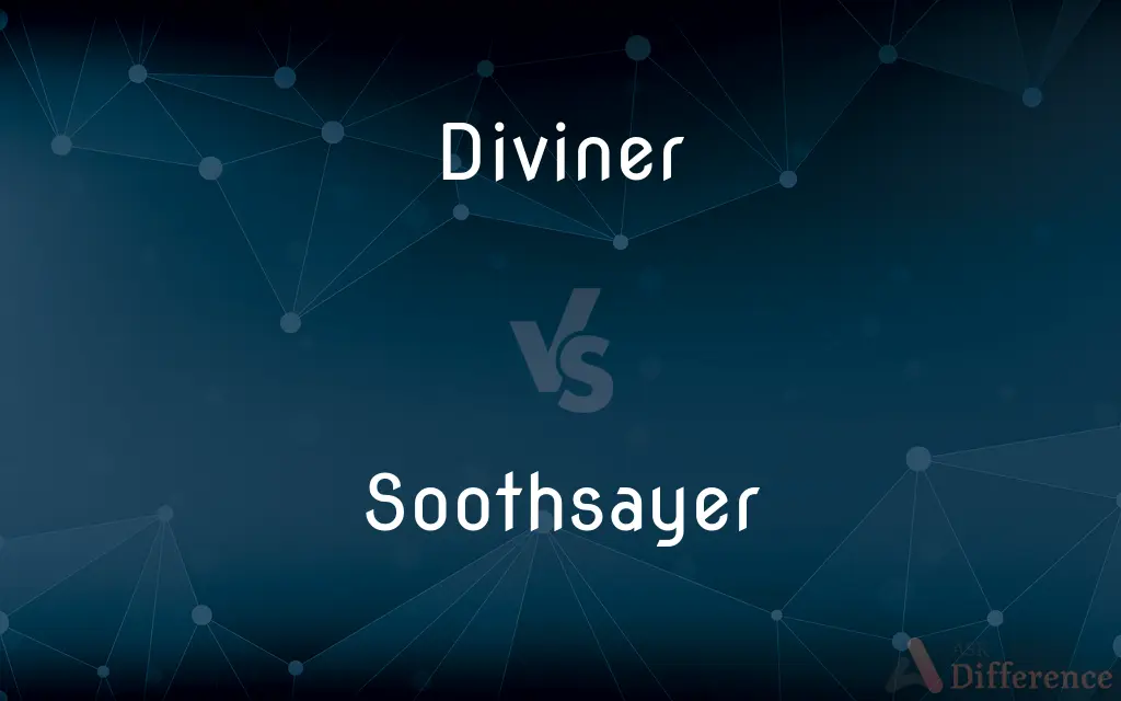 Diviner vs. Soothsayer — What's the Difference?