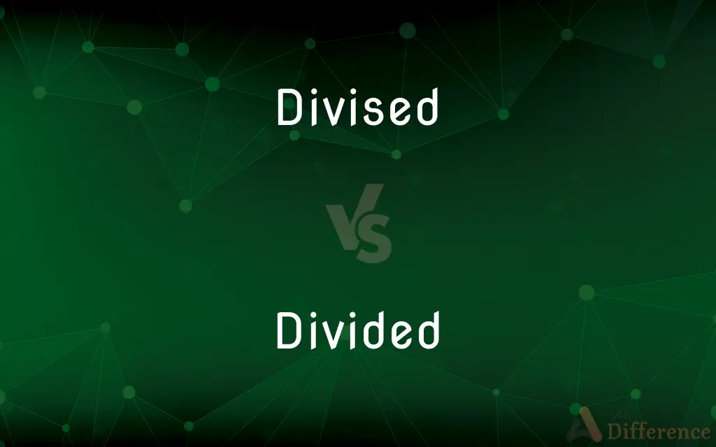 Divised vs. Divided — Which is Correct Spelling?