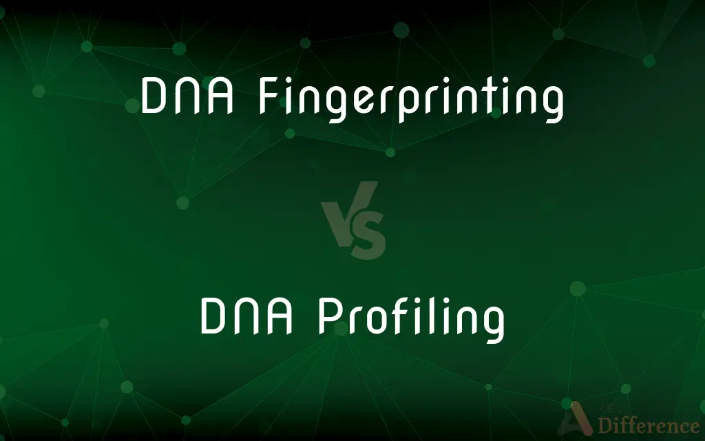 DNA Fingerprinting vs. DNA Profiling — What's the Difference?
