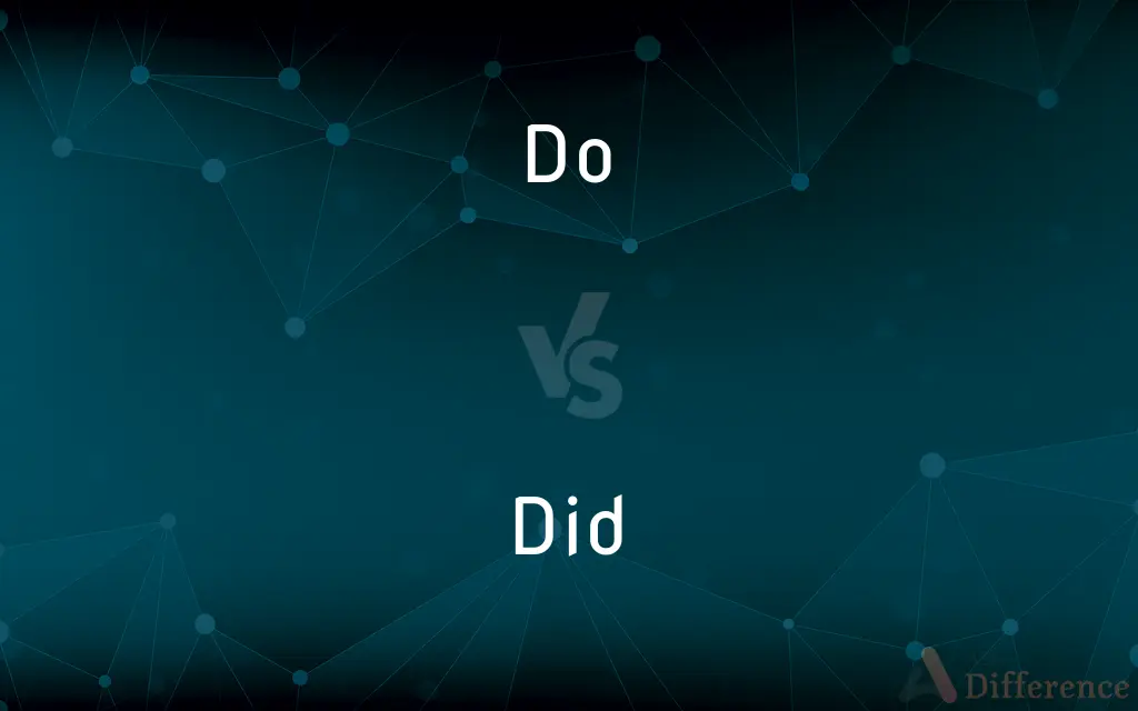 Do vs. Did — What's the Difference?