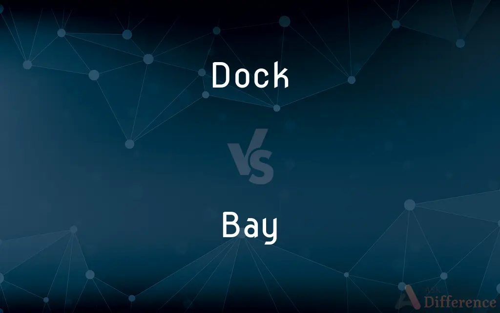 Dock vs. Bay — What's the Difference?