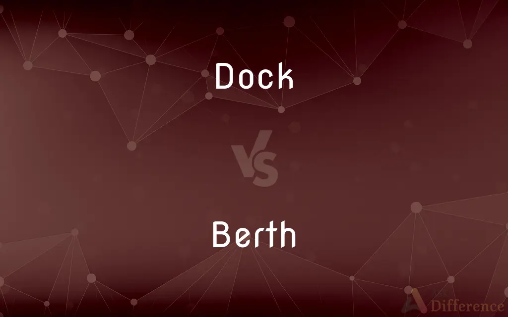 Dock vs. Berth — What's the Difference?