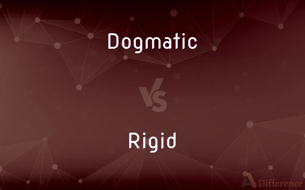 Dogmatic vs. Rigid — What's the Difference?