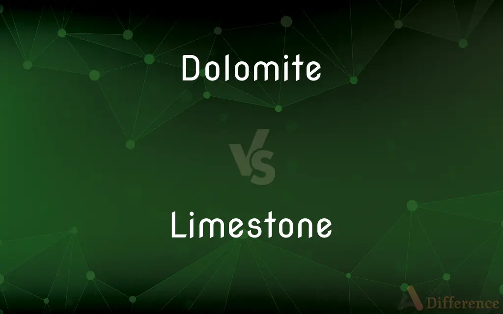 Dolomite vs. Limestone — What's the Difference?