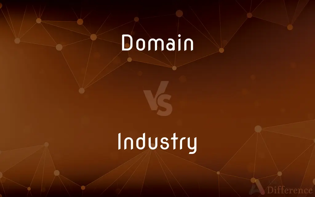 Domain vs. Industry — What's the Difference?