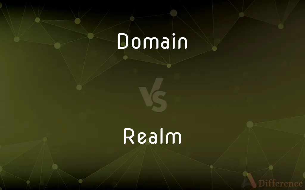 Domain vs. Realm — What's the Difference?
