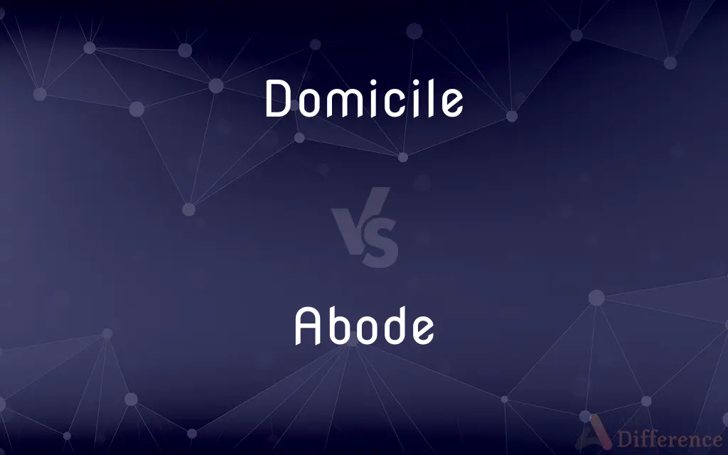 Domicile vs. Abode — What's the Difference?