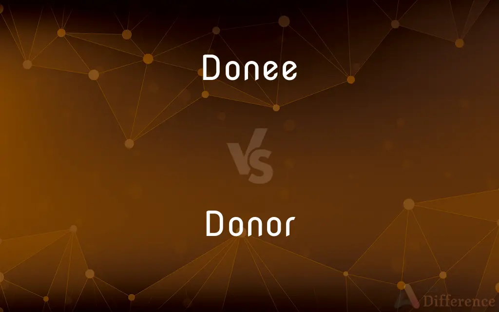 Donee vs. Donor — What's the Difference?