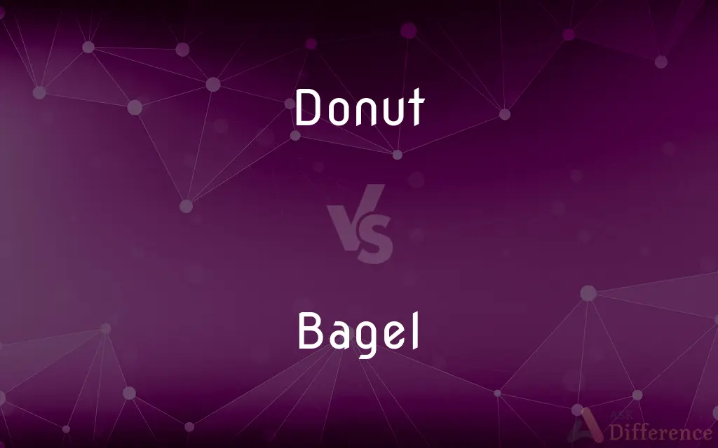 Donut vs. Bagel — What's the Difference?
