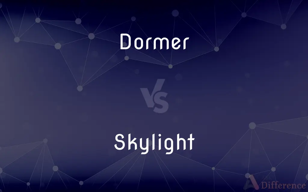 Dormer vs. Skylight — What's the Difference?