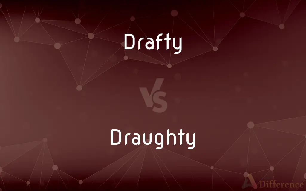 Drafty vs. Draughty — What's the Difference?