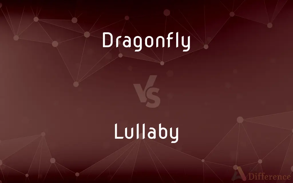 Dragonfly vs. Lullaby — What's the Difference?