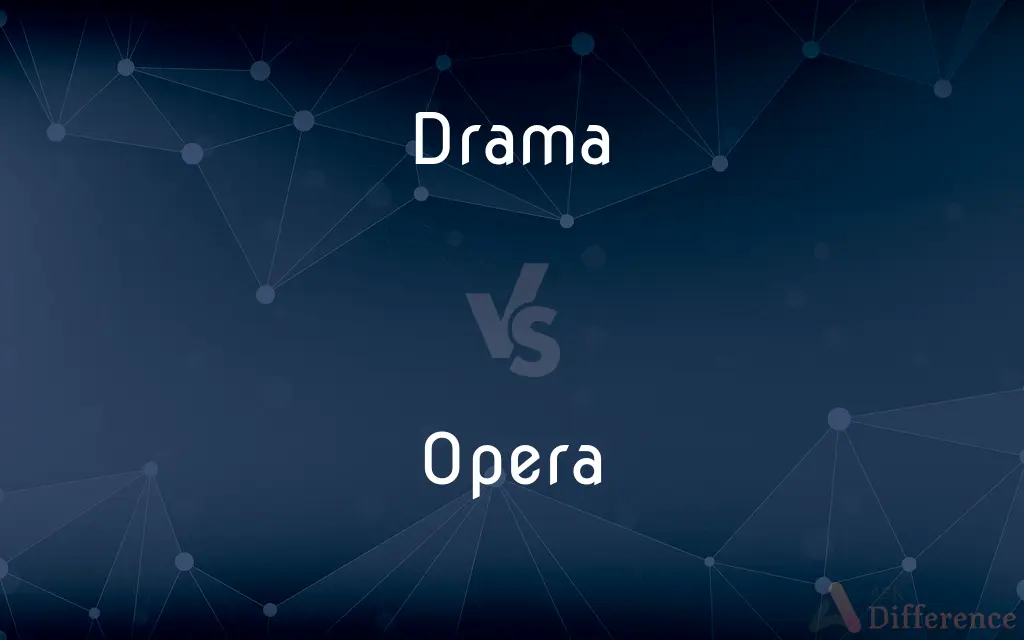 Drama vs. Opera — What's the Difference?
