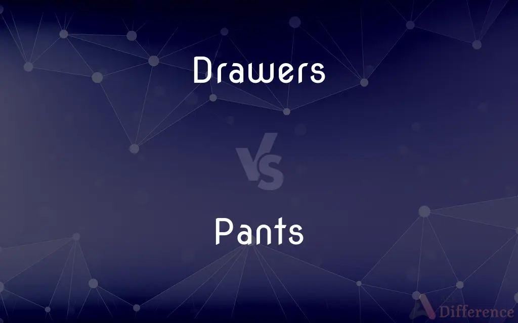 Drawers vs. Pants — What's the Difference?