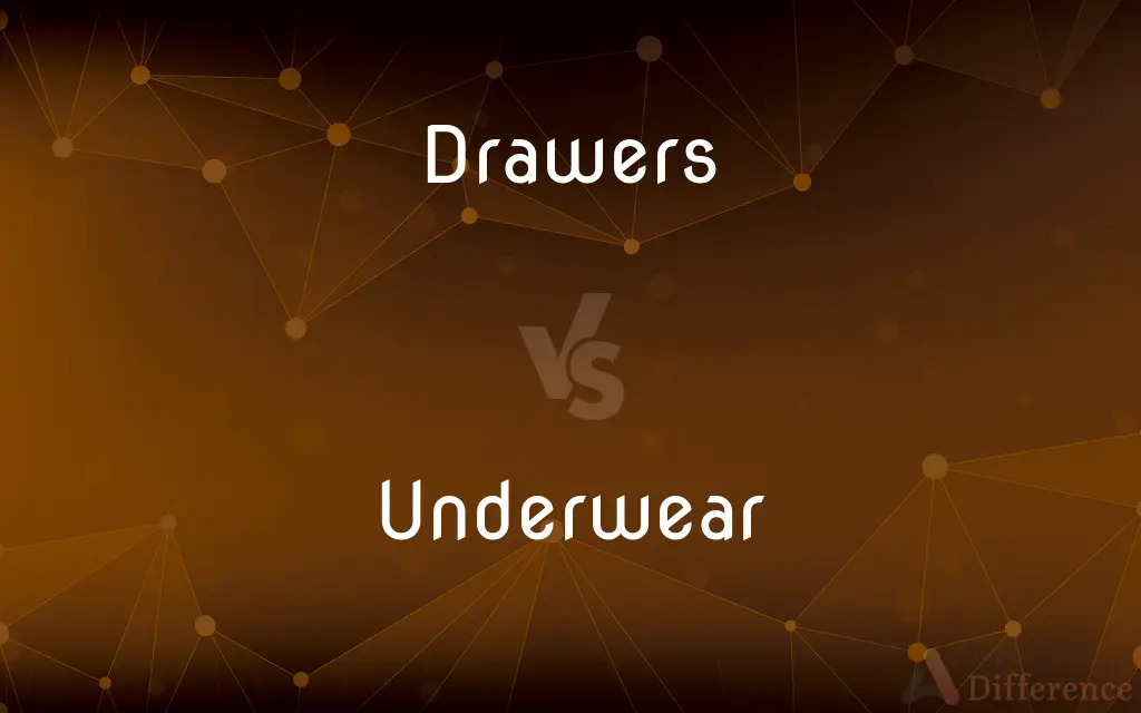 Drawers vs. Underwear — What's the Difference?