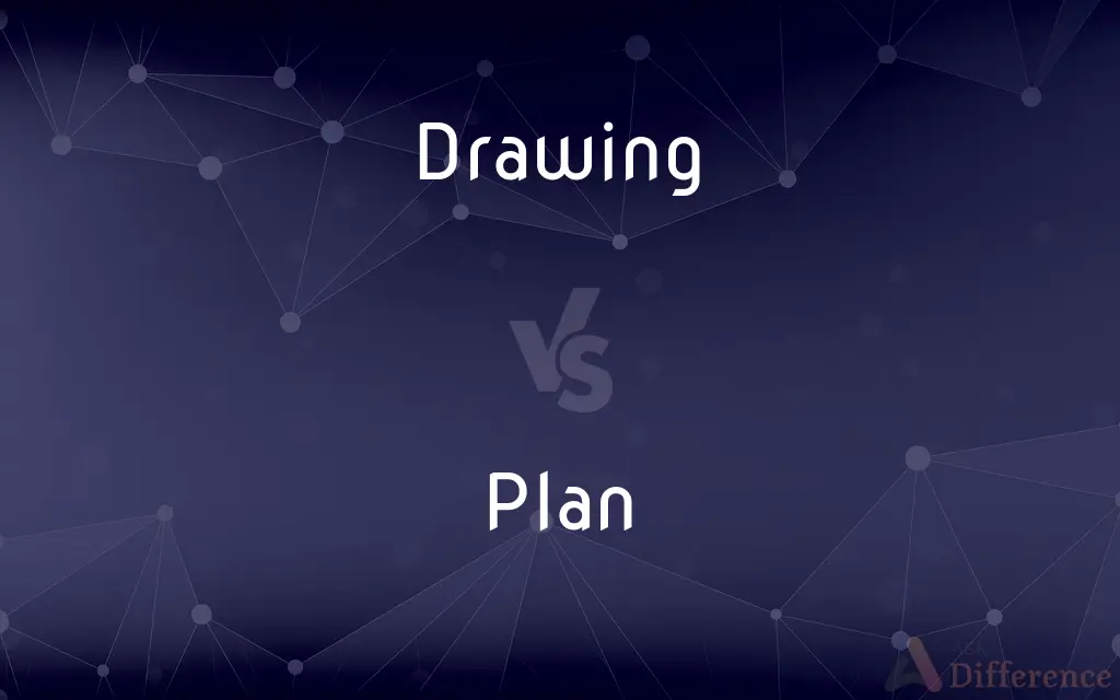 Drawing vs. Plan — What's the Difference?