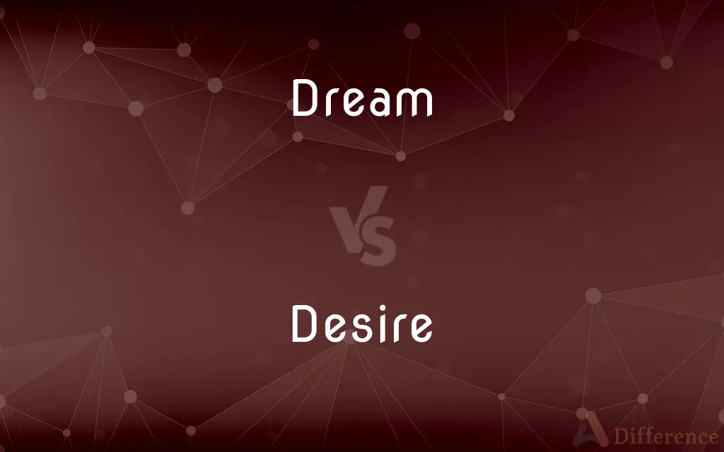 Dream vs. Desire — What's the Difference?
