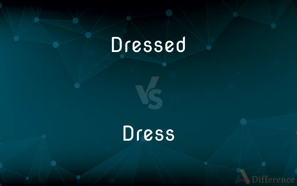 Dressed vs. Dress — What's the Difference?